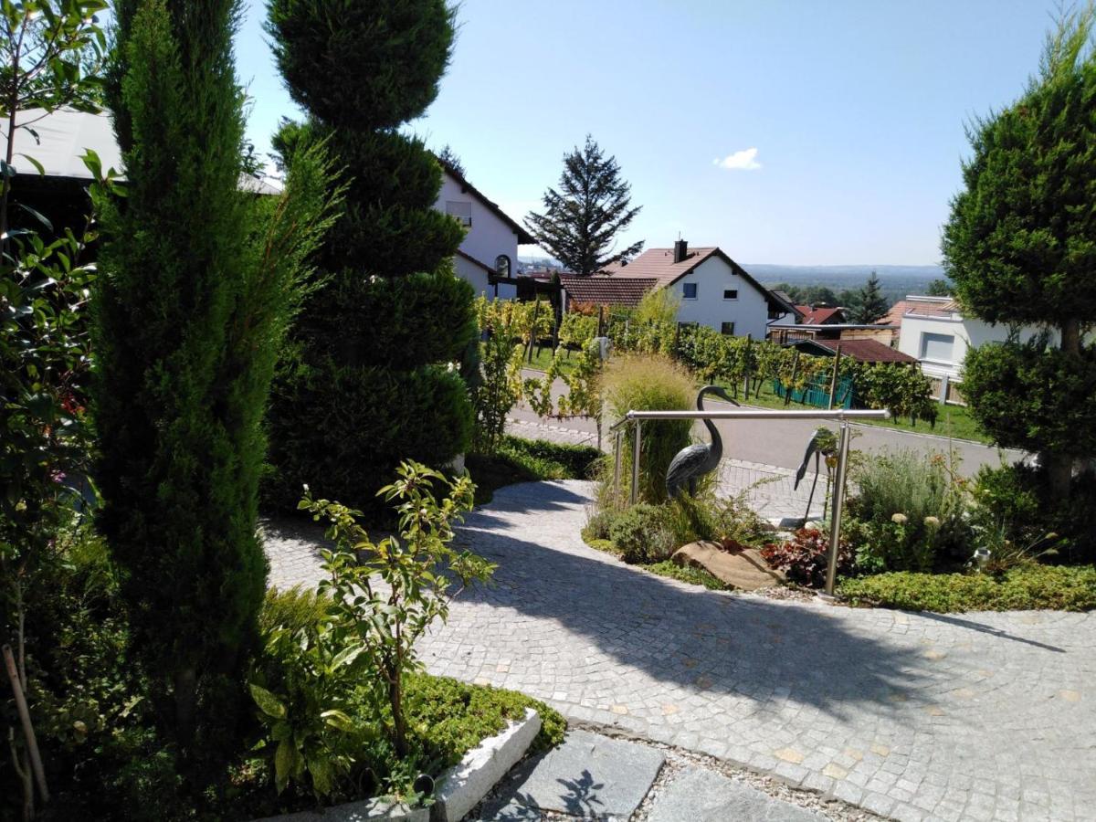 Ferienwohnung Wisser- Fernblick Bad Bellingen Dış mekan fotoğraf